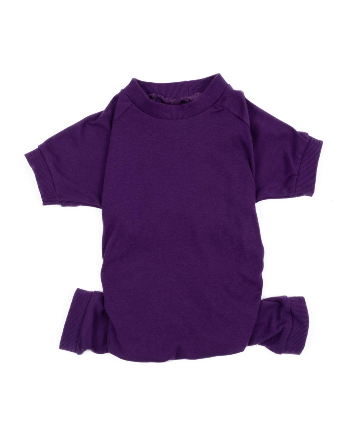 Dog Cotton Pajama Solid Dark Purple - Dark Purple