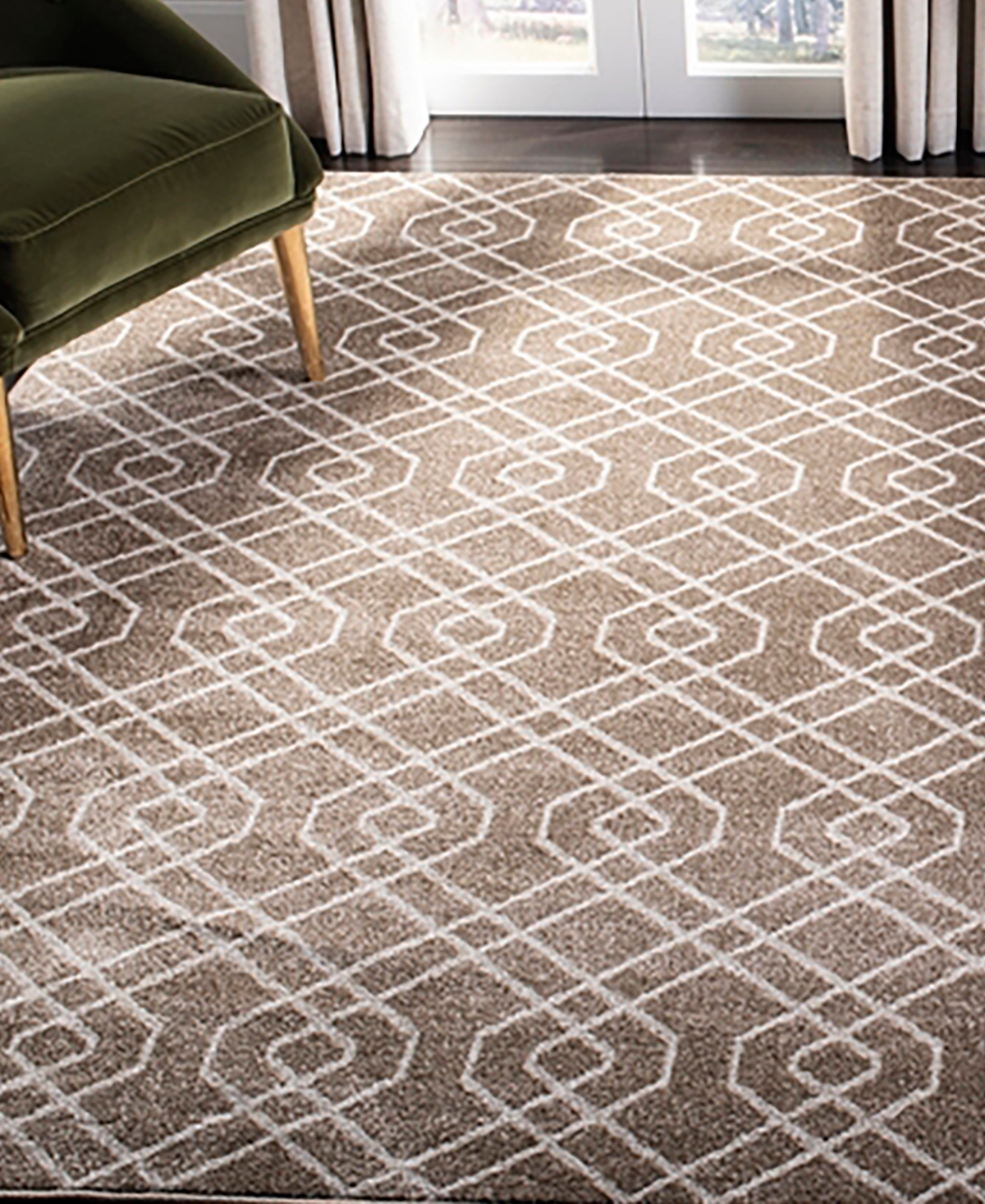 Safavieh Amherst AMT407 Wheat andArea Rug - Beige
