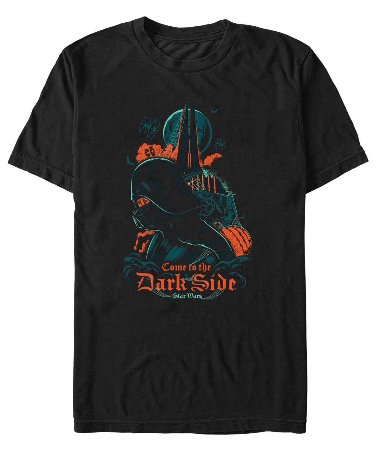 Fifth Sun Men's Star Wars The Dark Side Short Sleeves T-shirt In Black