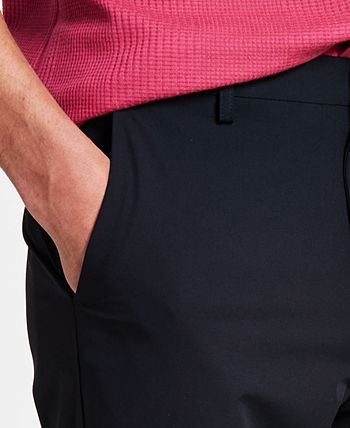 Calvin Klein Men's Slim Fit Tech Solid Performance Dress Pants - Macy's