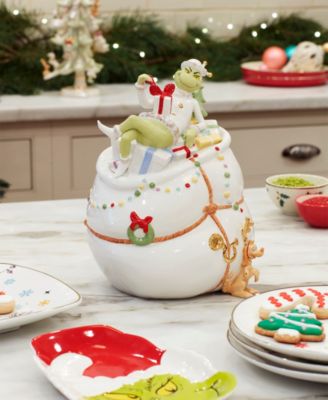 Merry Grinchmas Cookie Jar