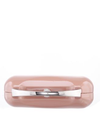 Women's Metallic Minaudiere bag with Metal Handle