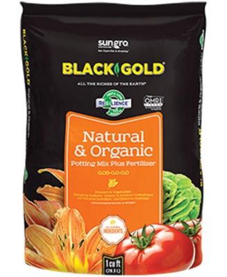 Sunjoy Sun Gro Horticulture Black Gold Natural & Organic Potting Soil 1 ...