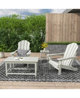 4-Piece Outdoor Paio Adirondack Conversation Set