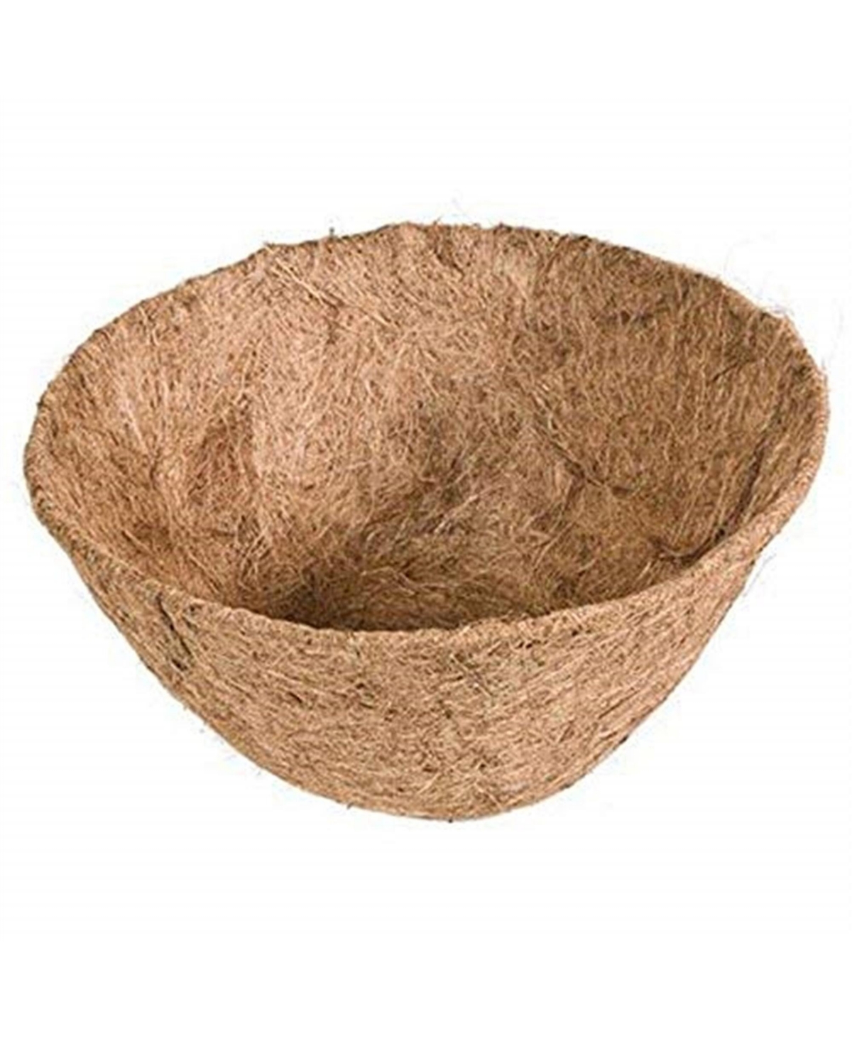 Products 88592 14-Inch Round Coco Fiber Liner, 1, Brown - Brown