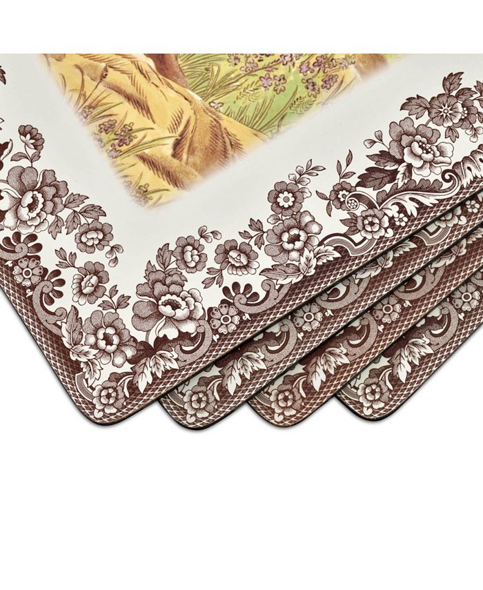 Spode Table Linens, Set of 4 Woodland Placemats Macy's