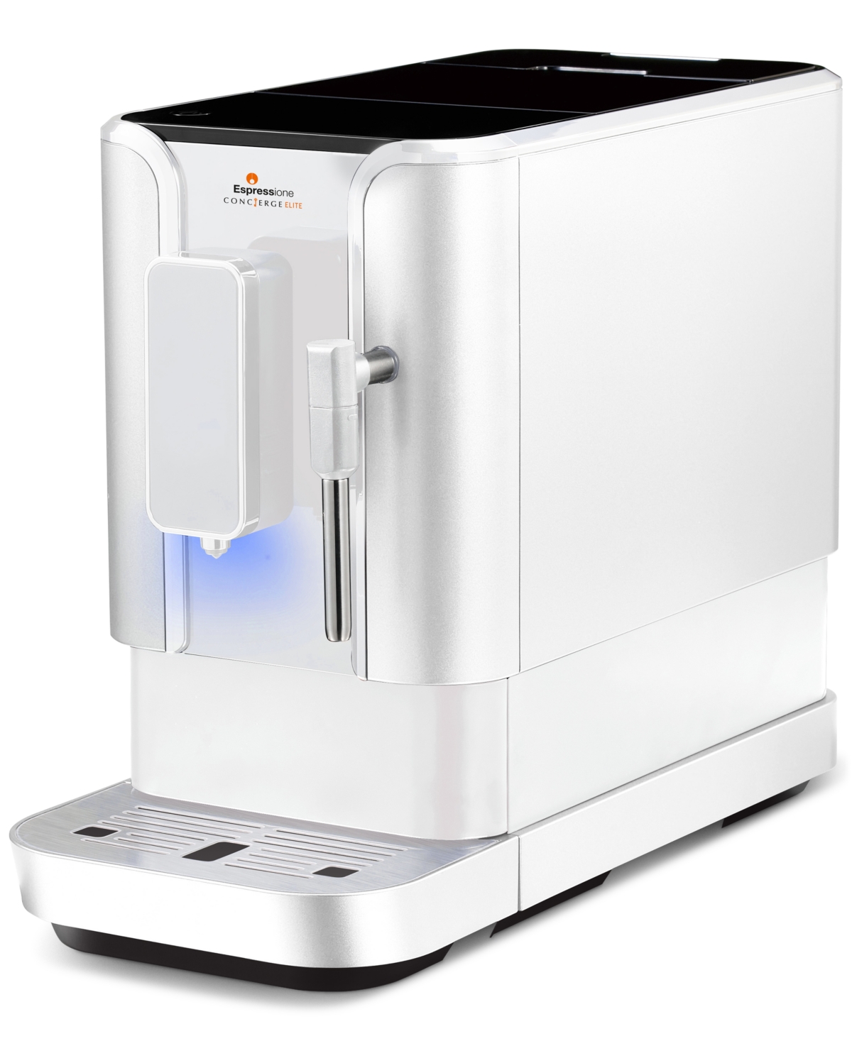Espressione Concierge Elite Automatic Bean To Cup Espresso Machine In Diamond White