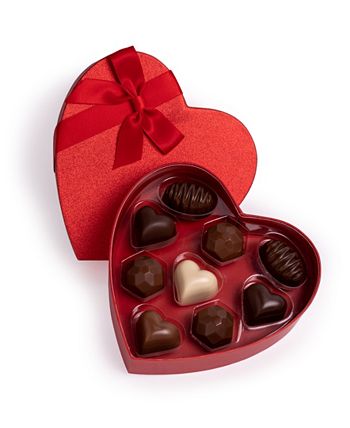 Astor Chocolate Heart Assorted Truffle Boxes 2 Set, 18 Pieces & Reviews ...