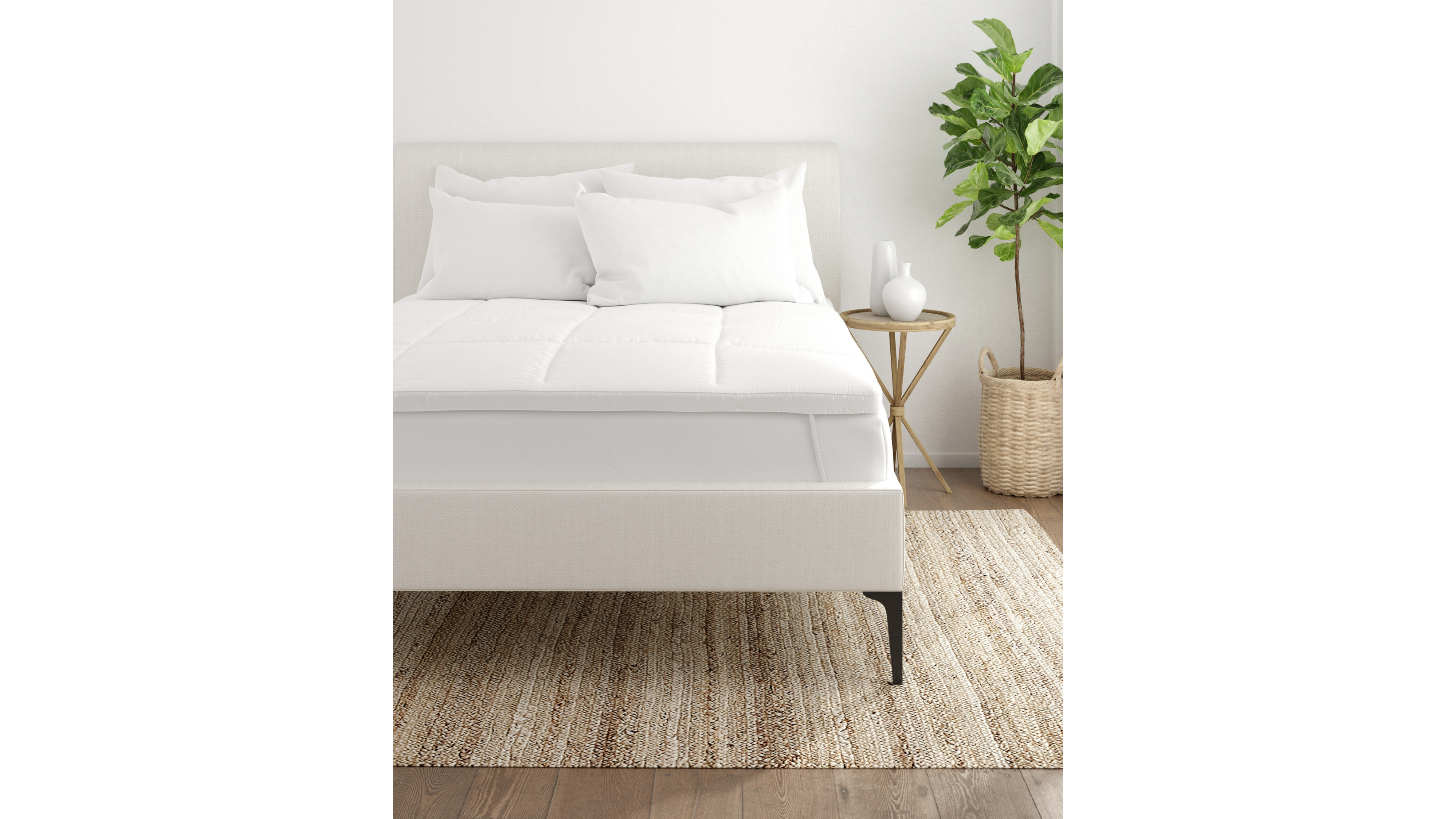 ienjoy Home Luxury Ultra Plush Mattress Topper, King