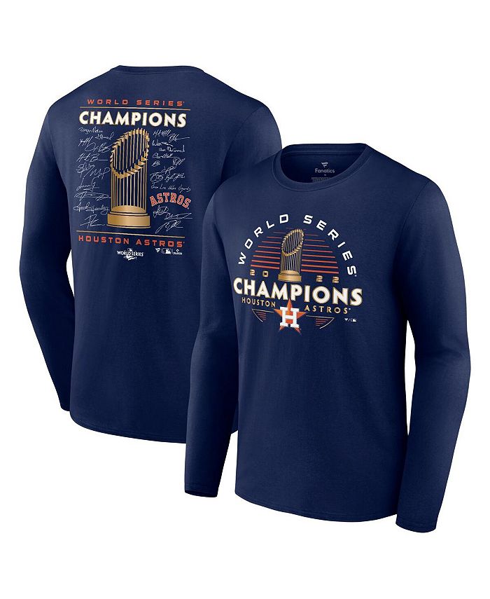 Fanatics Men's Branded Navy Houston Astros 2022 World Series Champions