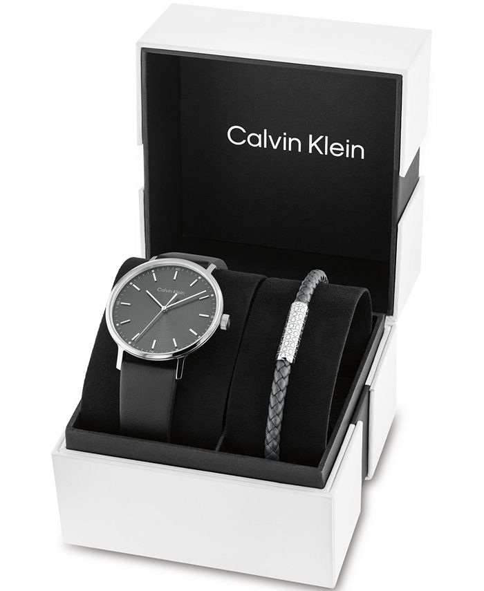 Calvin klein watch outlet and bracelet set