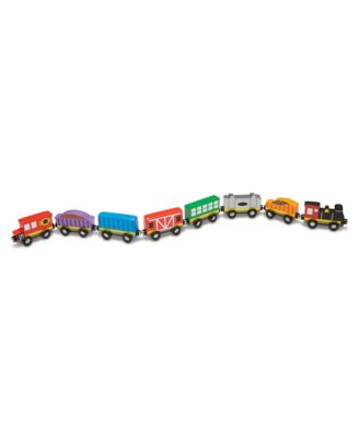 Melissa & Doug Wooden Train Cars & Pieces