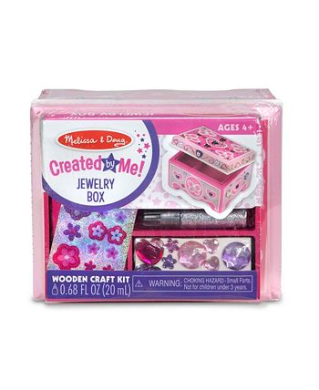Melissa and doug decorate your own hot sale jewelry box