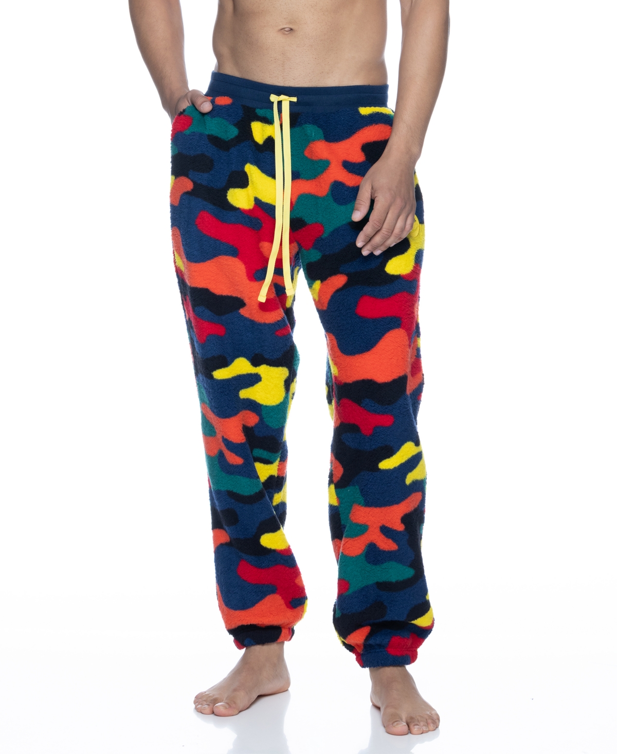 Joe Boxer Men's Sherpa Jogger In Dark Blue ModeSens