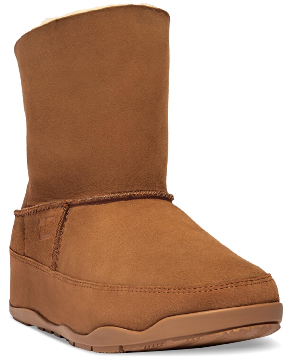 Fitflop Women's Original Mukluk Shorty Double-face Boots Women's Shoes In Light Tan