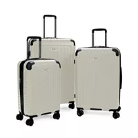 Deals on Ben Sherman Sunderland 3 Piece Lightweight Spinner Luggage Set