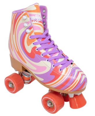 Cosmic skates pink size6 bubble pop electro roller shops skates