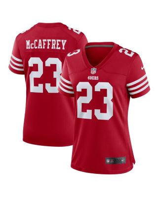 Women's Christian McCaffrey Scarlet San Francisco 49ers Game Player Jersey