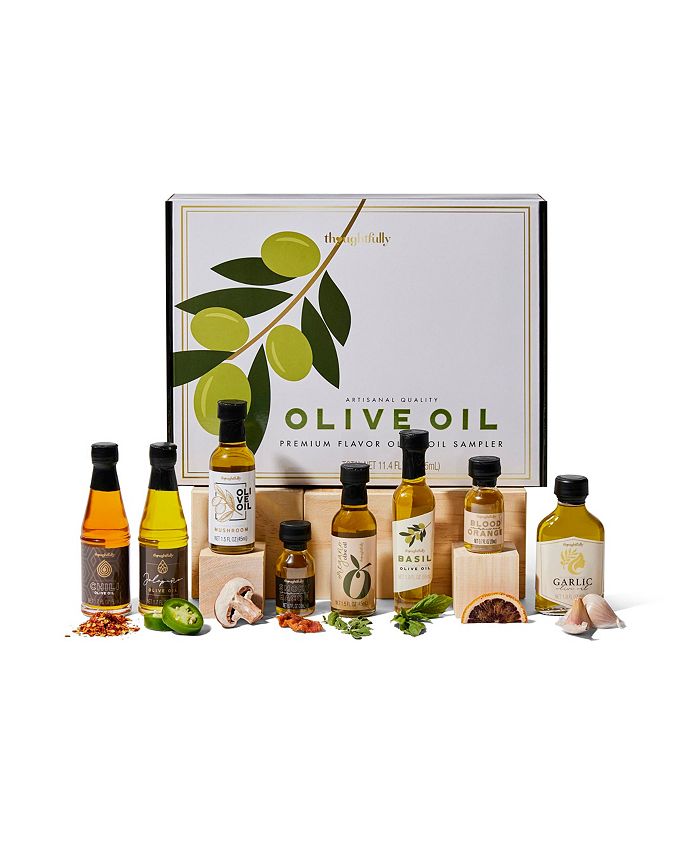 Thoughtfully Gourmet, Olive Oil Gift Set, Set of 8 Macy's