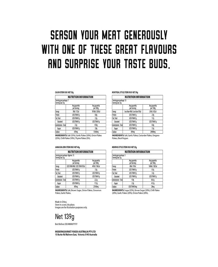 Thoughtfully Gourmet, Steak Seasoning Gift Set, Set of 4 Macy's