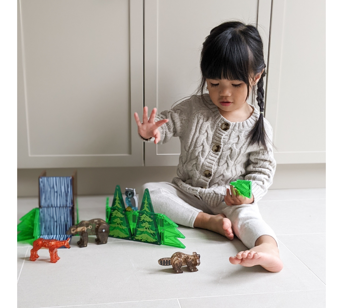 Magna-tilesa Magna-tiles Forest Animals 25-Piece Magnetic Construction Set, Ages 3+ - Assorted Pre-Pack