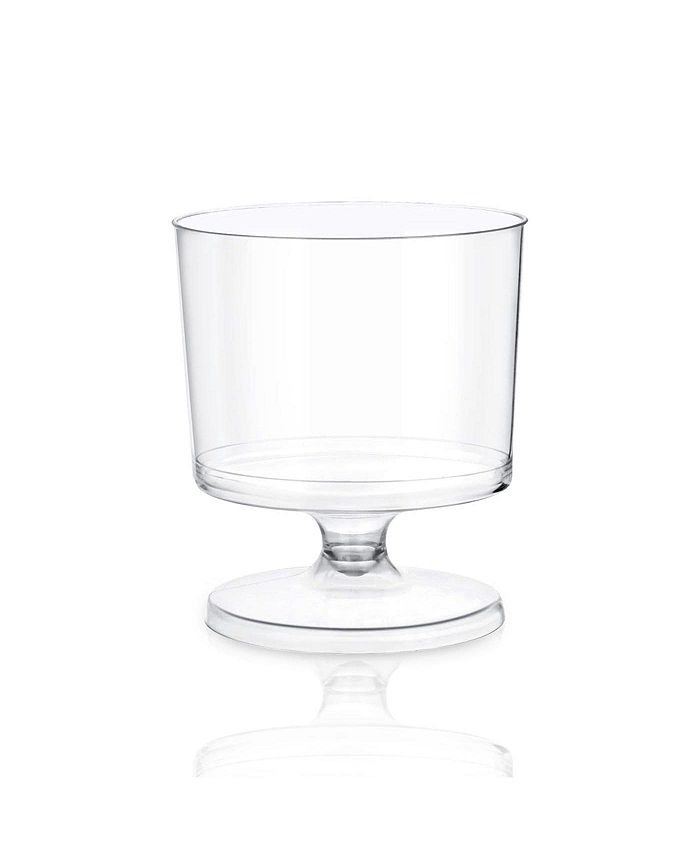 Smarty Had A Party 2 oz. Clear Round Plastic Disposable Mini Wine
