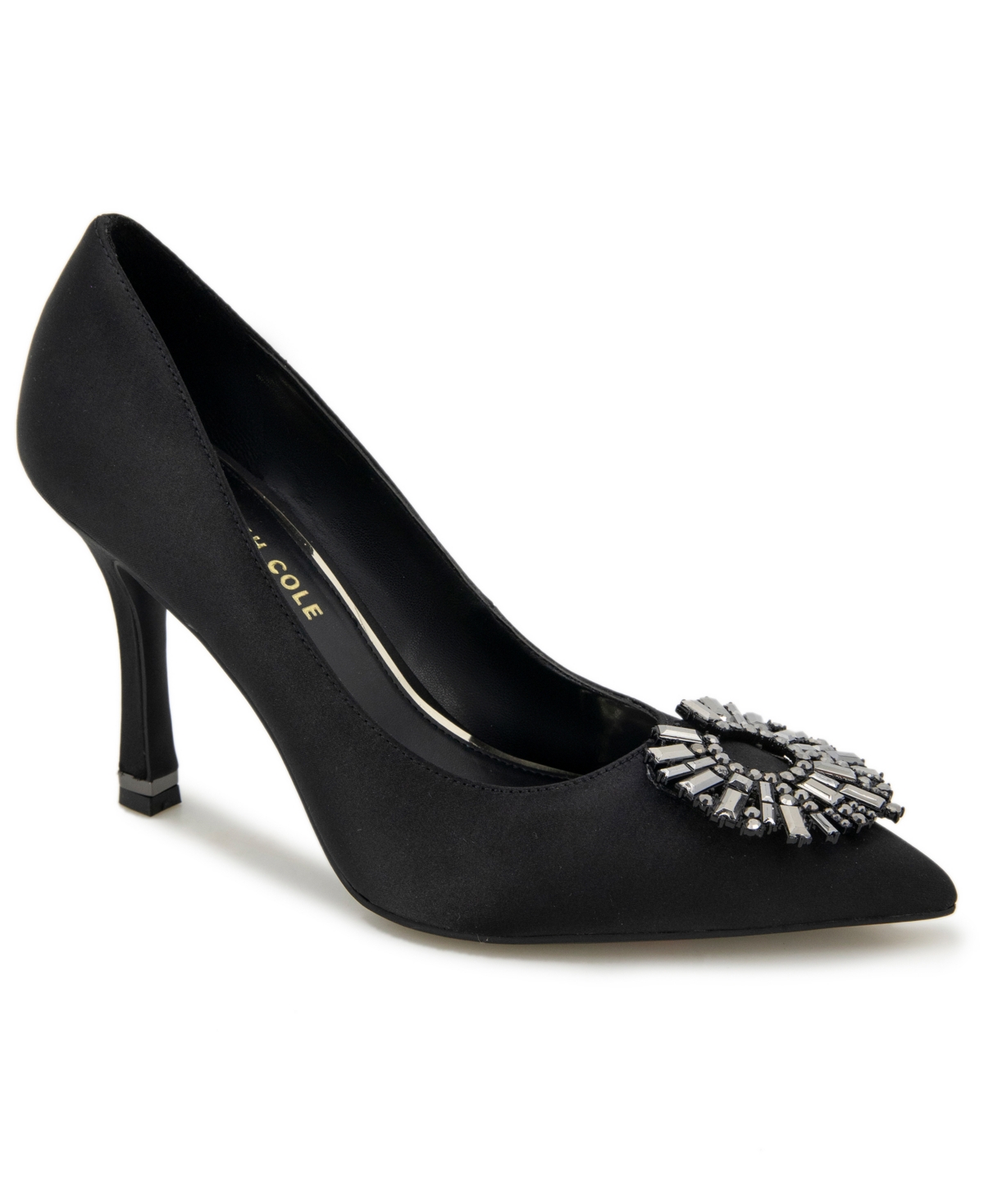 Kenneth Cole New York Romi Starburst Pointed Toe Pump In Black