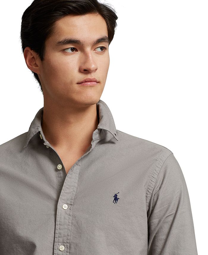 Polo Ralph Lauren Men's ClassicFit GarmentDyed Oxford Shirt & Reviews