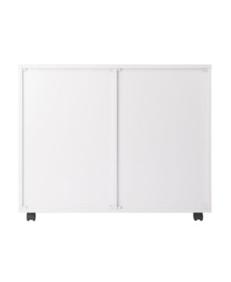 Halifax 26.3" Wood 2-Door Wide Storage Cabinet