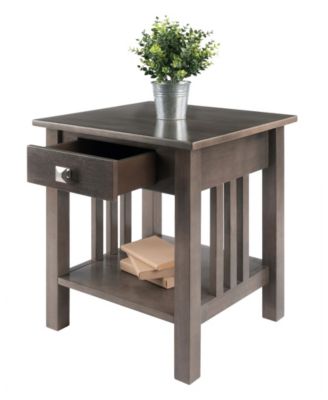 Stafford 22.05" Wood Accent Table