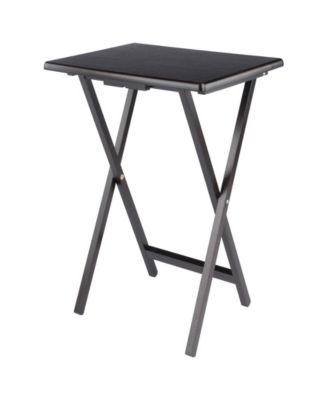 Allen 5-Piece Wood Snack Table Set