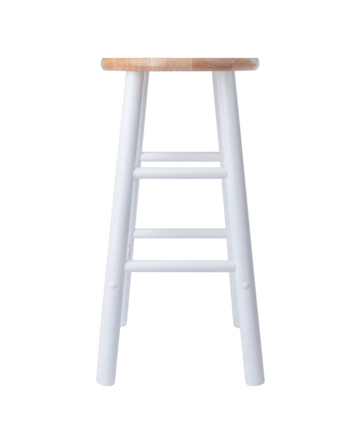 Winsome Huxton 2-piece Wood Counter Stool Set In Multi