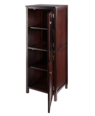 Brooke Jelly 47.44" Wood 2-Section Cupboard