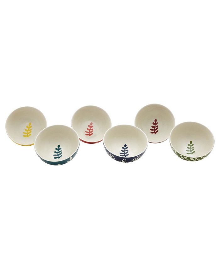 Baum Nature Remix Serving Bowls 6 Piece Set, Service for 6 Macy's