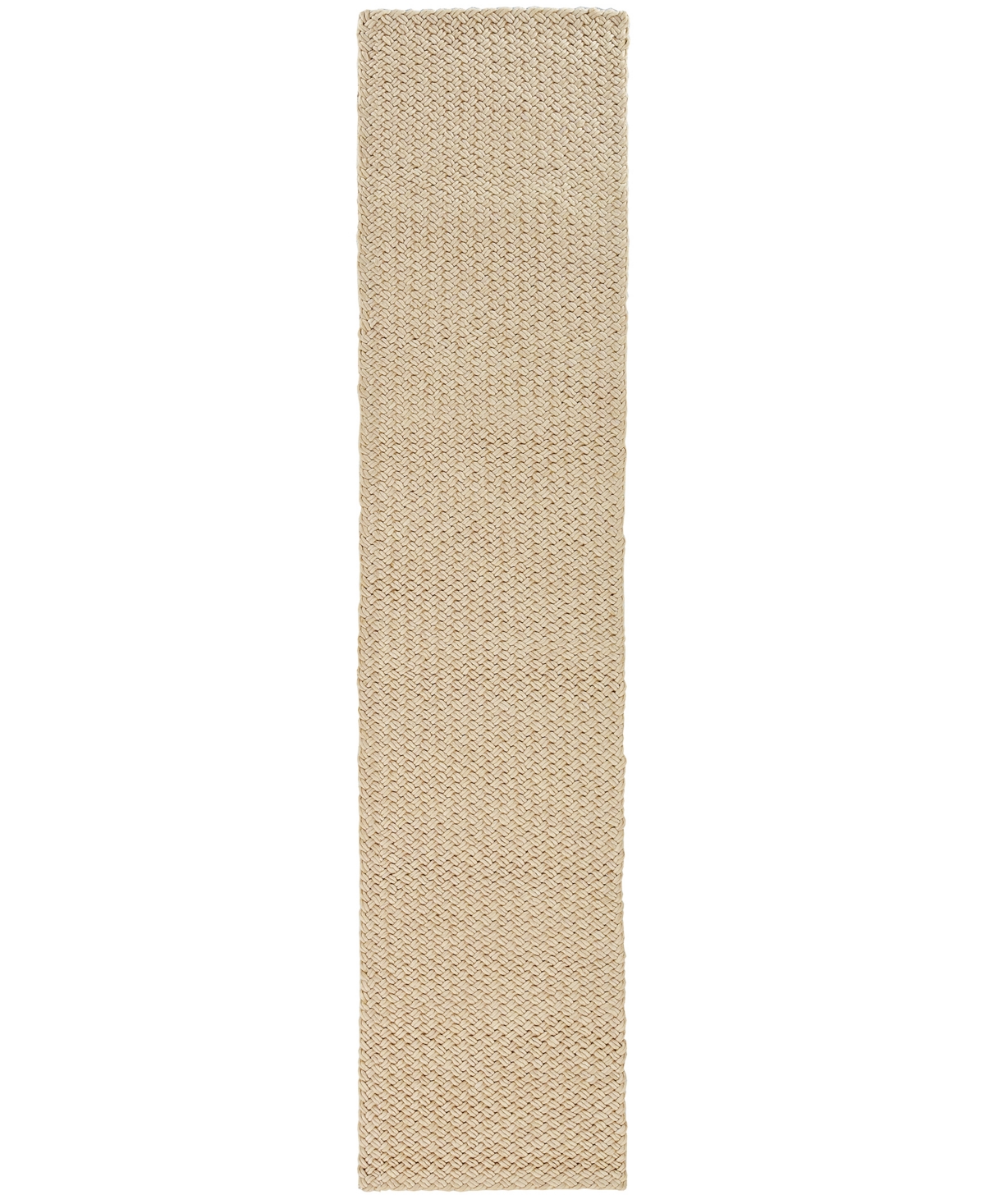 Km Home Bellissima 19 2'6in x 10' Runner Area Rug - Oatmeal