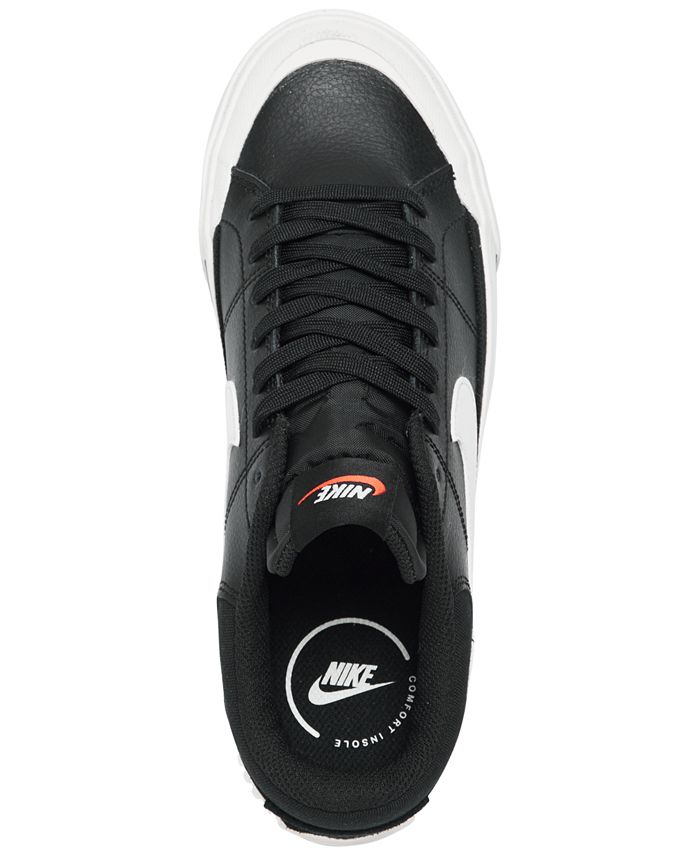 Nike Women #39 s Court Legacy Lift Platform Casual Sneakers from Finish
