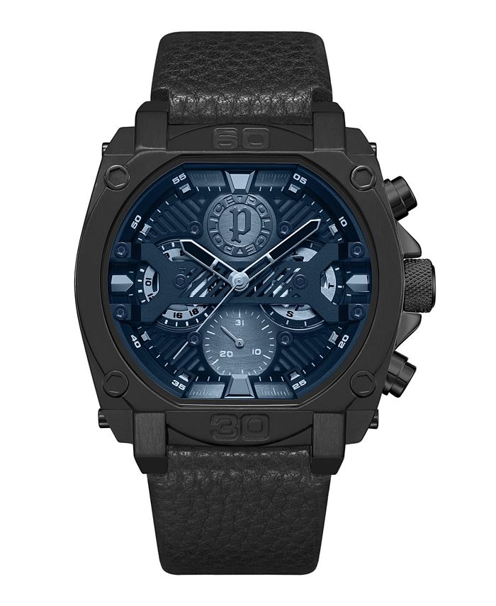 Police genuine leather hotsell watch