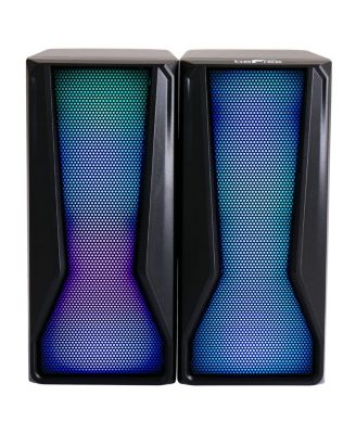 Color LED Dual Gaming Speakers