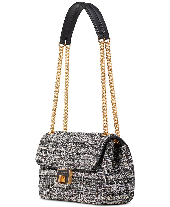 kate spade new york Evelyn Tweed Small Convertible Shoulder Bag Macy's