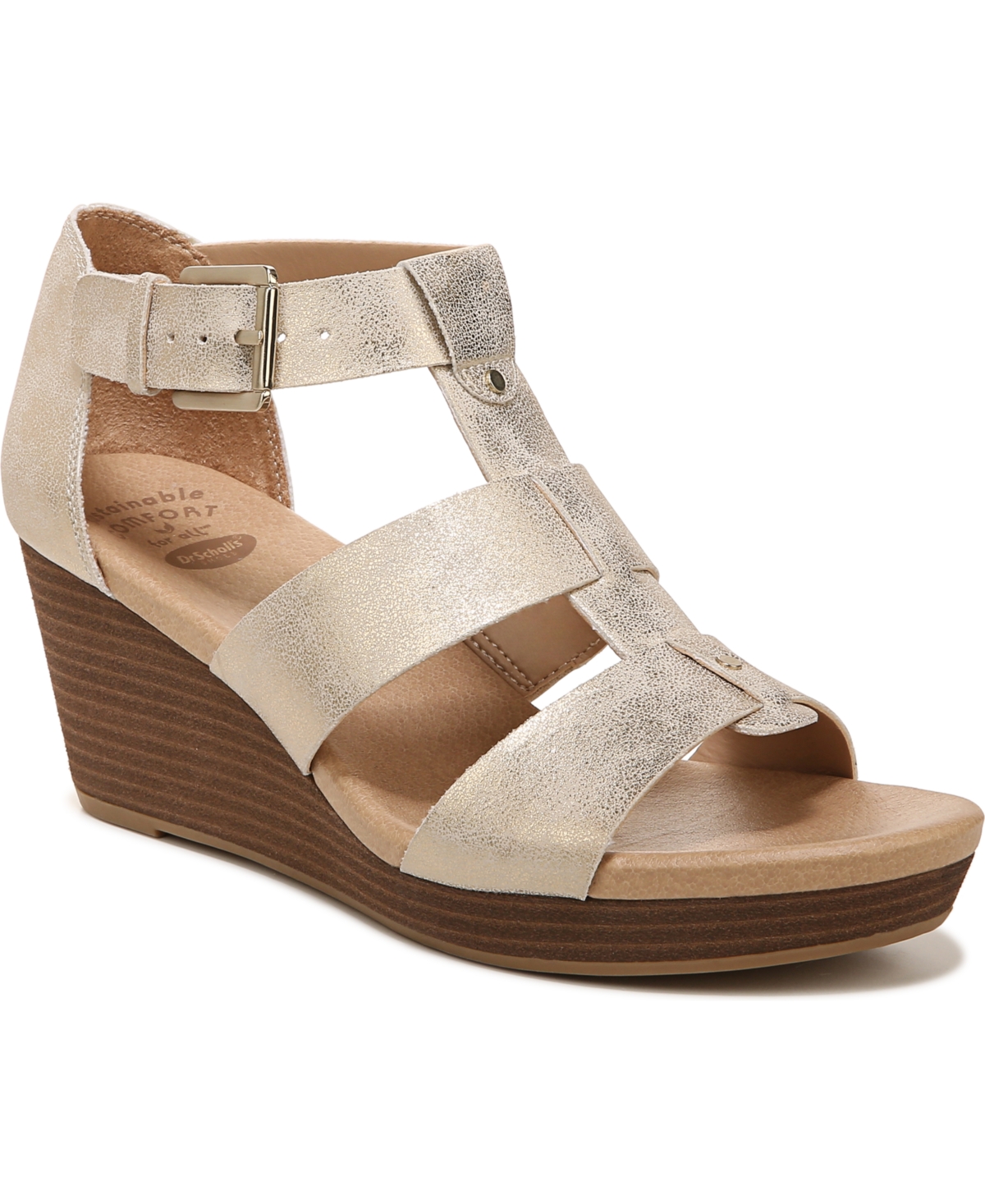 DR. SCHOLL'S WOMEN'S BARTON-WEDGE SANDALS