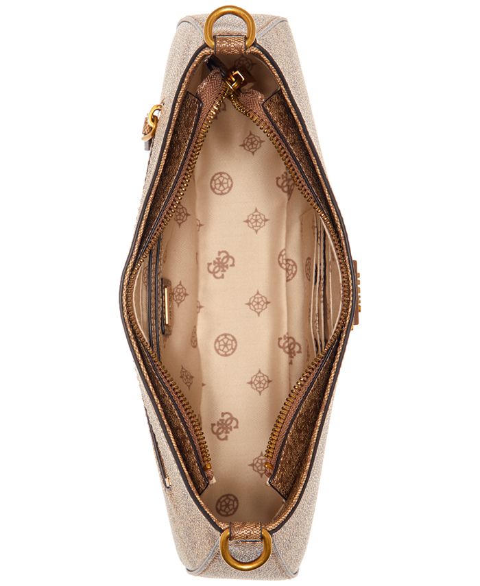 GUESS Alexie Basique Monogram Top Zip Shoulder Bag Macy's