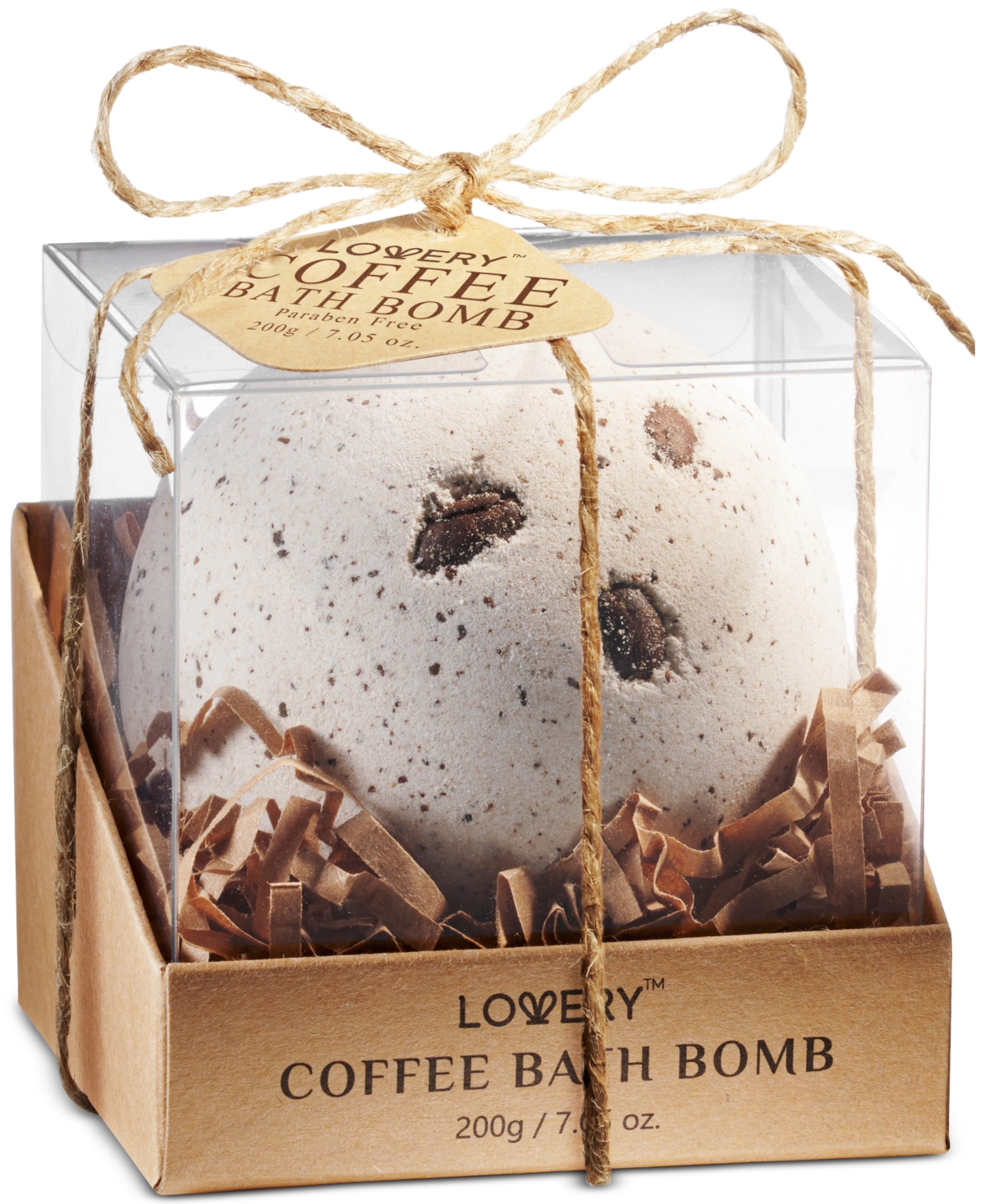 Lovery Coffee Fizzy Bath Bomb, 7 Oz.