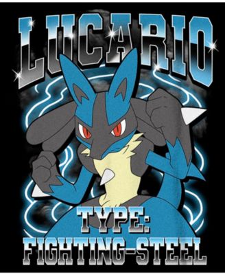 thumbnail image 2 of Pokémon Mega Lucario Unisex T-Shirt - Black - S 2 of 9