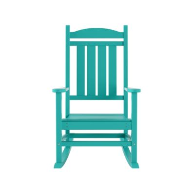 All-Weather Outdoor Patio Poly Classic Porch Rocking Chair