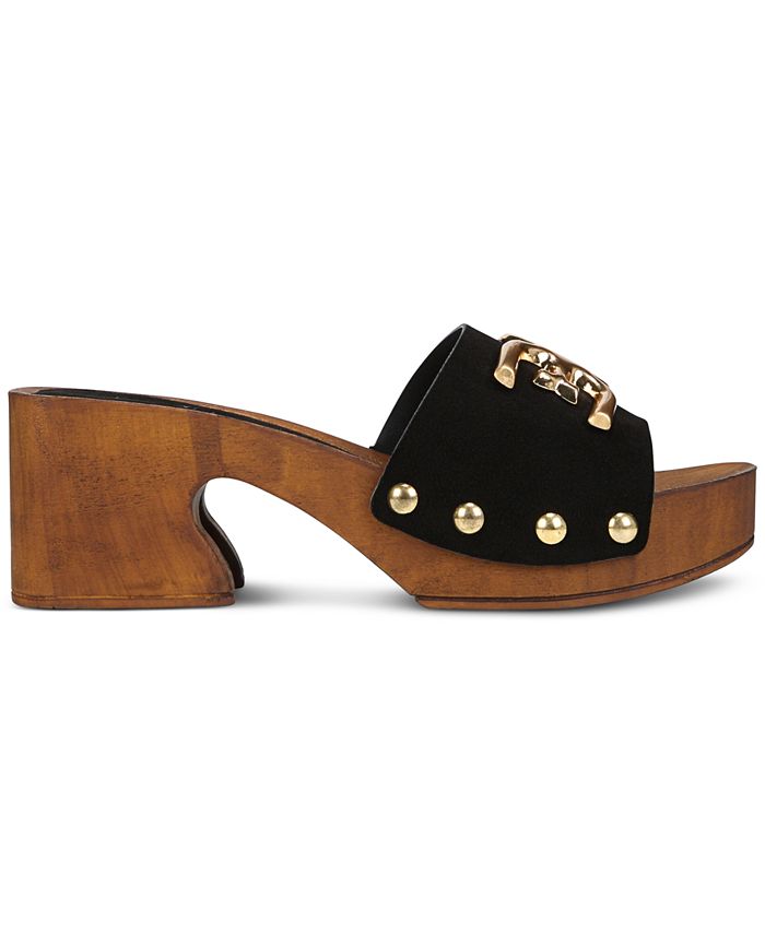 Sam Edelman Women's Francina Wooden Platform Sandals - Macy's