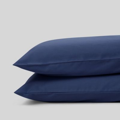 300 Thread Count Certified Organic Cotton Percale Pillowcase Set of 2