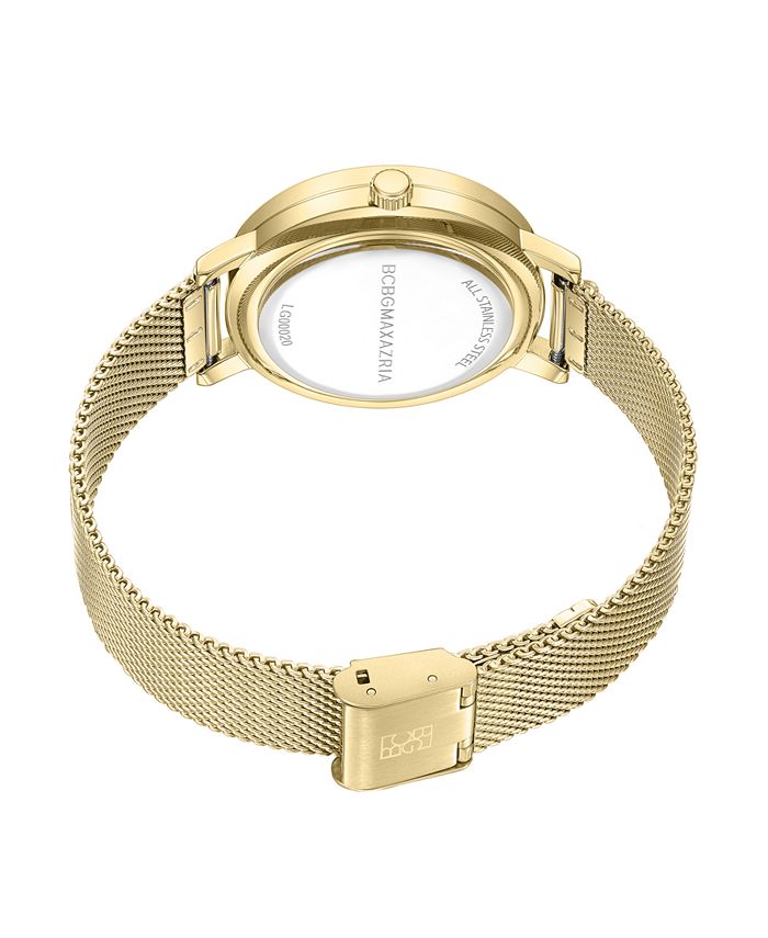 Bargain Classic Gold Tone Stainless Steel Watch Wristband BD-059-04_K0013368