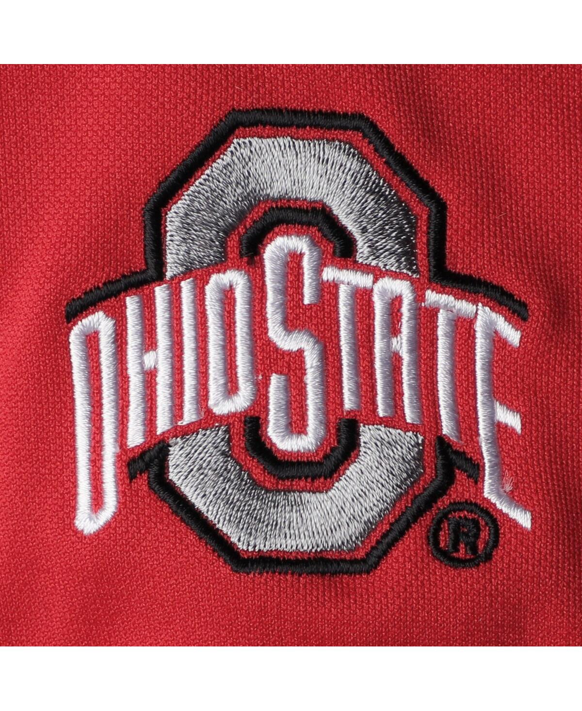 Shop Little King Apparel Toddler Girls Scarlet Ohio State Buckeyes Two-piece Cheer Set
