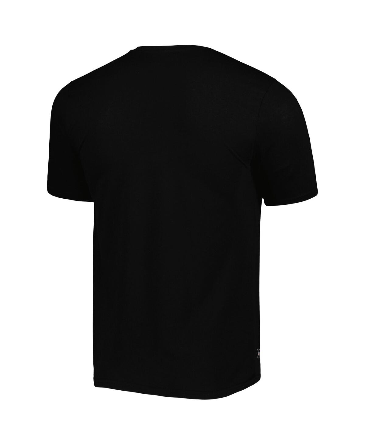 NEW ERA MEN'S NEW ERA BLACK CAROLINA PANTHERS COMBINE AUTHENTIC TRAINING HUDDLE UP T-SHIRT 