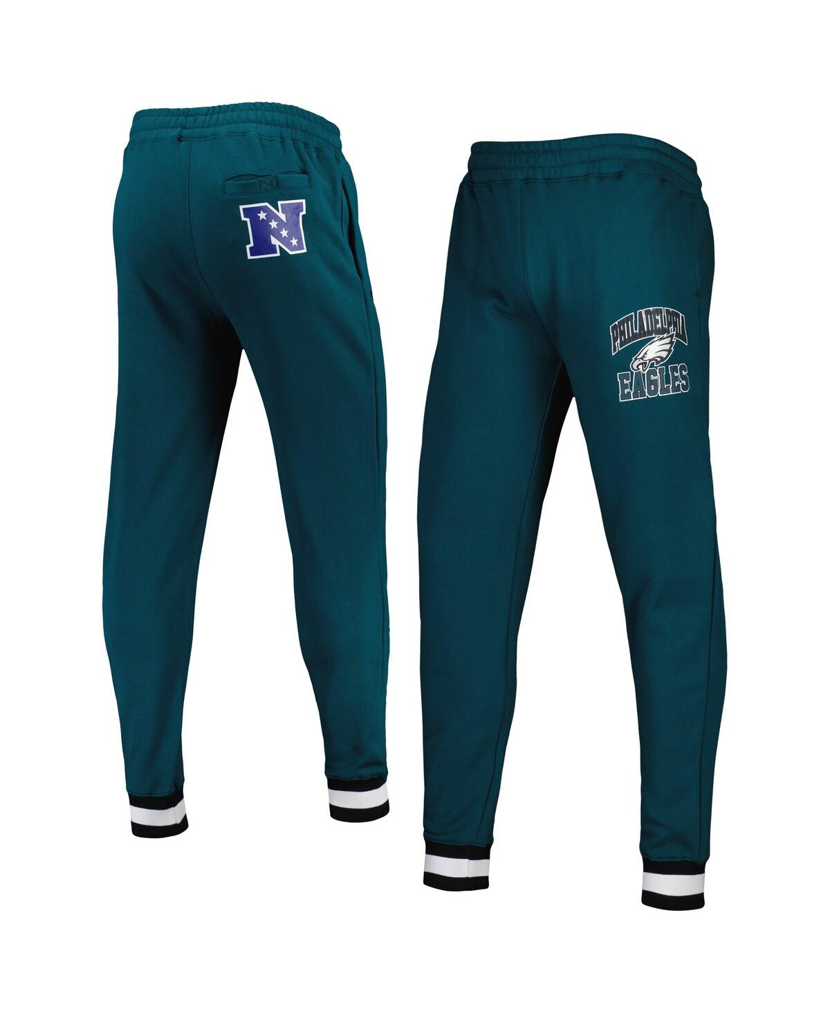 Starter Men's  Midnight Green Philadelphia Eagles Blitz Fleece Jogger Pants